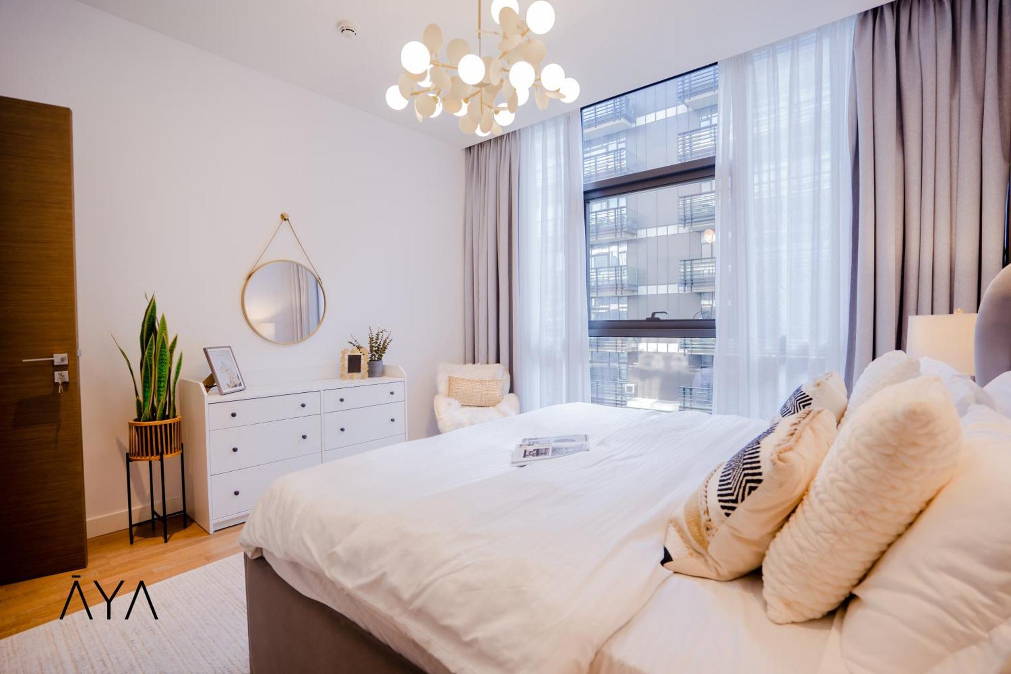 Luxury Apartment With Pool, Patio & Gym In City Walk Dubaj Zewnętrze zdjęcie