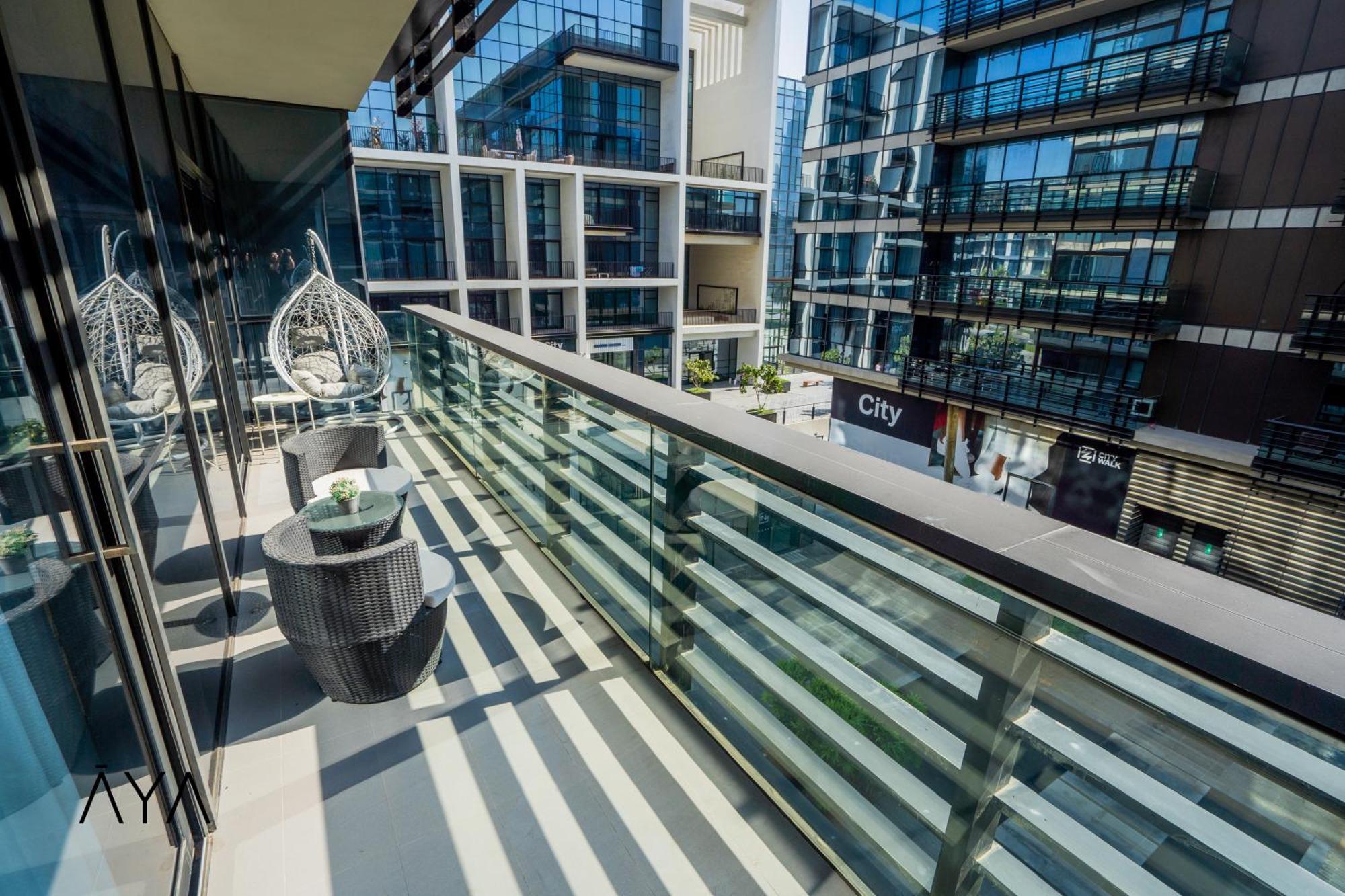 Luxury Apartment With Pool, Patio & Gym In City Walk Dubaj Zewnętrze zdjęcie