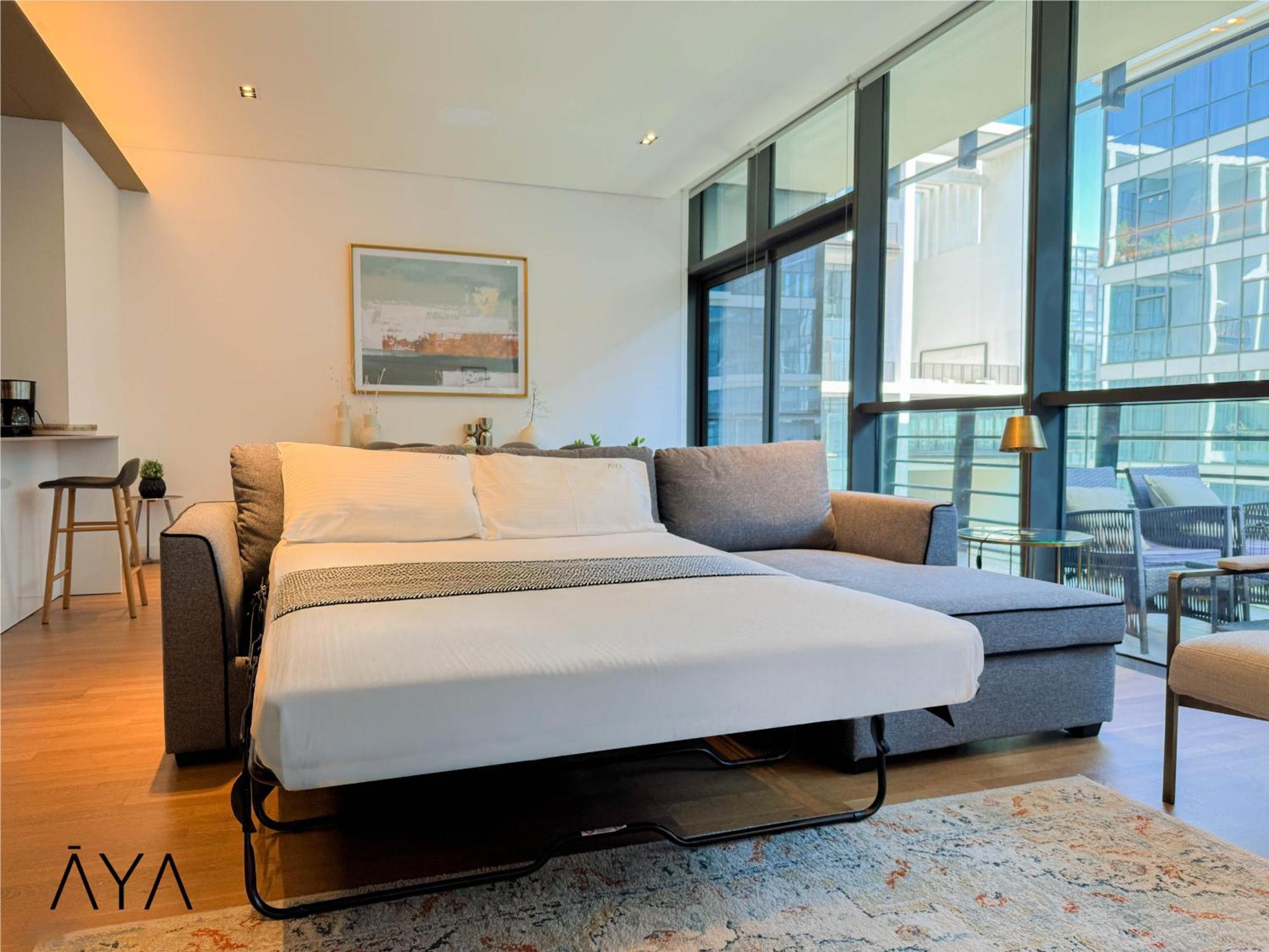 Luxury Apartment With Pool, Patio & Gym In City Walk Dubaj Zewnętrze zdjęcie