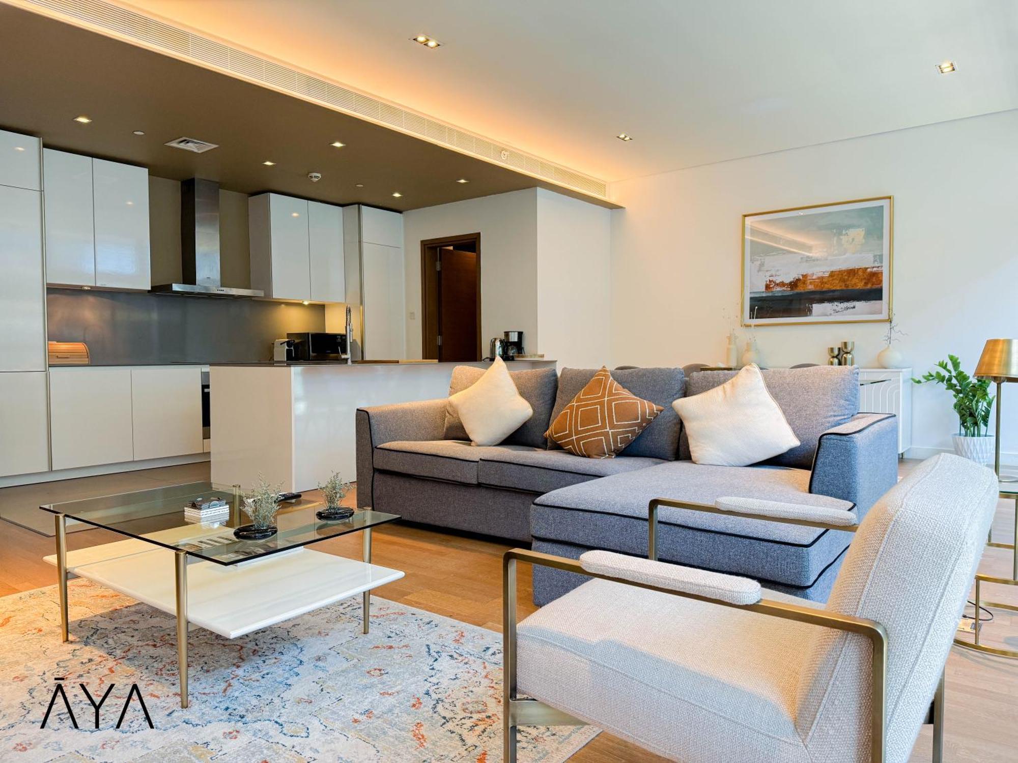 Luxury Apartment With Pool, Patio & Gym In City Walk Dubaj Zewnętrze zdjęcie